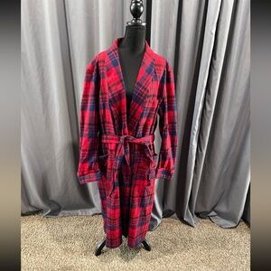 Pendleton vintage plaid 100% wool robe men’s large